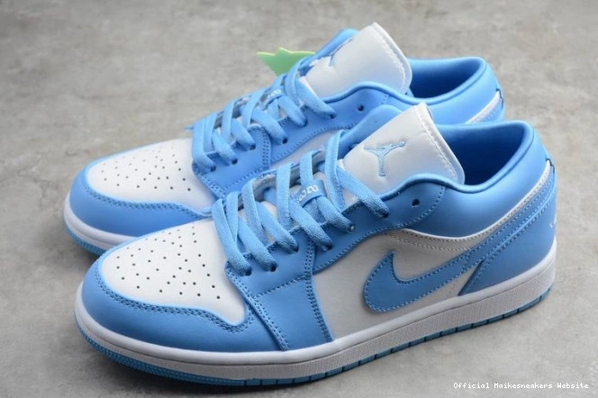 Official Maikesneakers AO9944-441 UNC 1 Jordan (W) Air Low 0809
